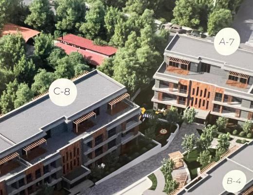 4-room apartment in Medeu district, Samal 3