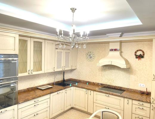 Four-room apartment. Alfarabi Khozhanova, Bostandyk district, Talisman residential complex