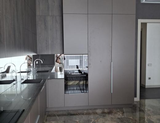 4-room apartment 21/21 in the residential complex "Alfarabi 27". Bostandyk district, Alfarabi Seifullina